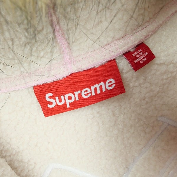 Supreme ジップアップパーカー ライトピンク Mサイズ | ヤマダウェブコム