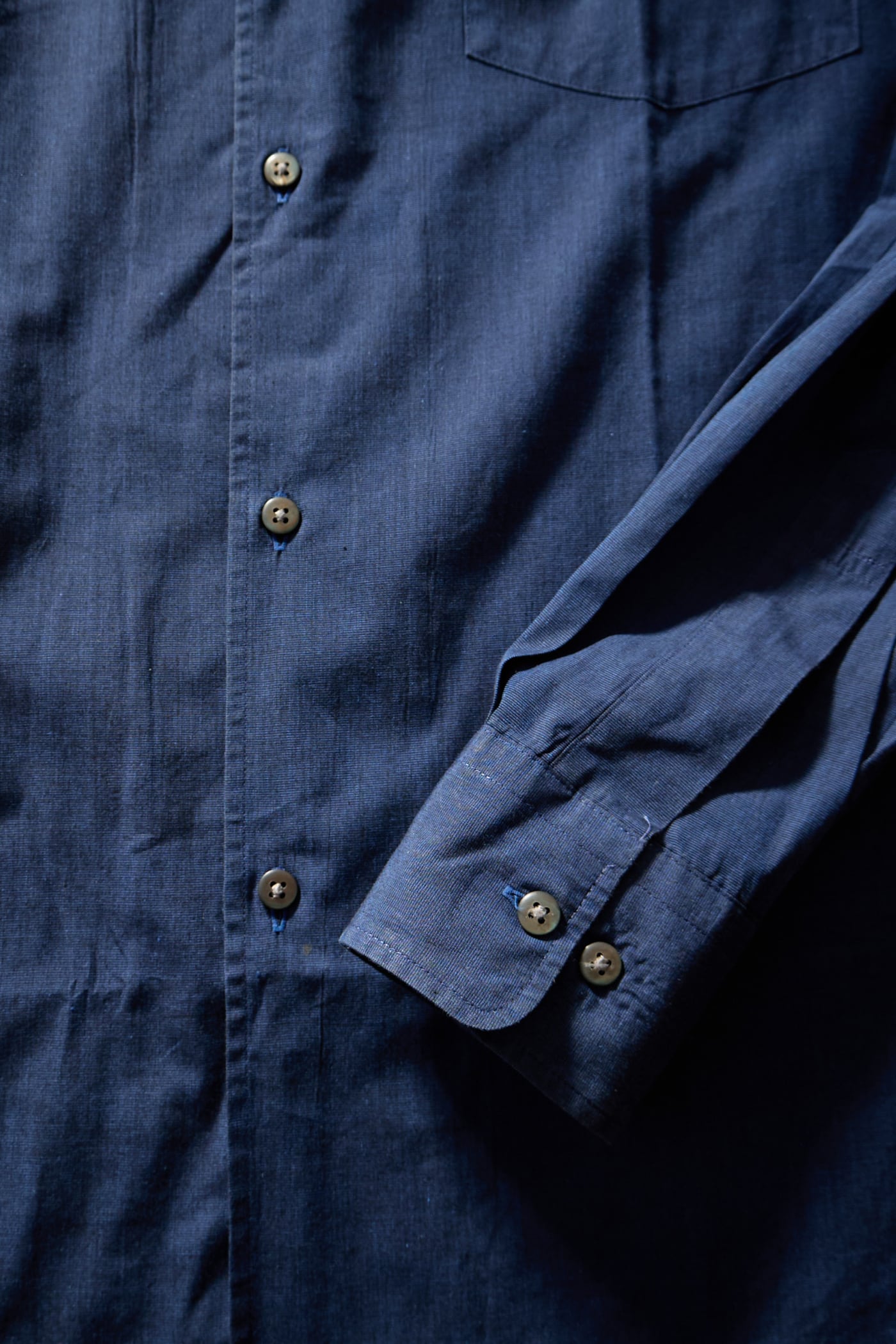 A.A.R YOHJI YAMAMOTO NAVY DRESS SHIRT | Reben｜デザインという文脈