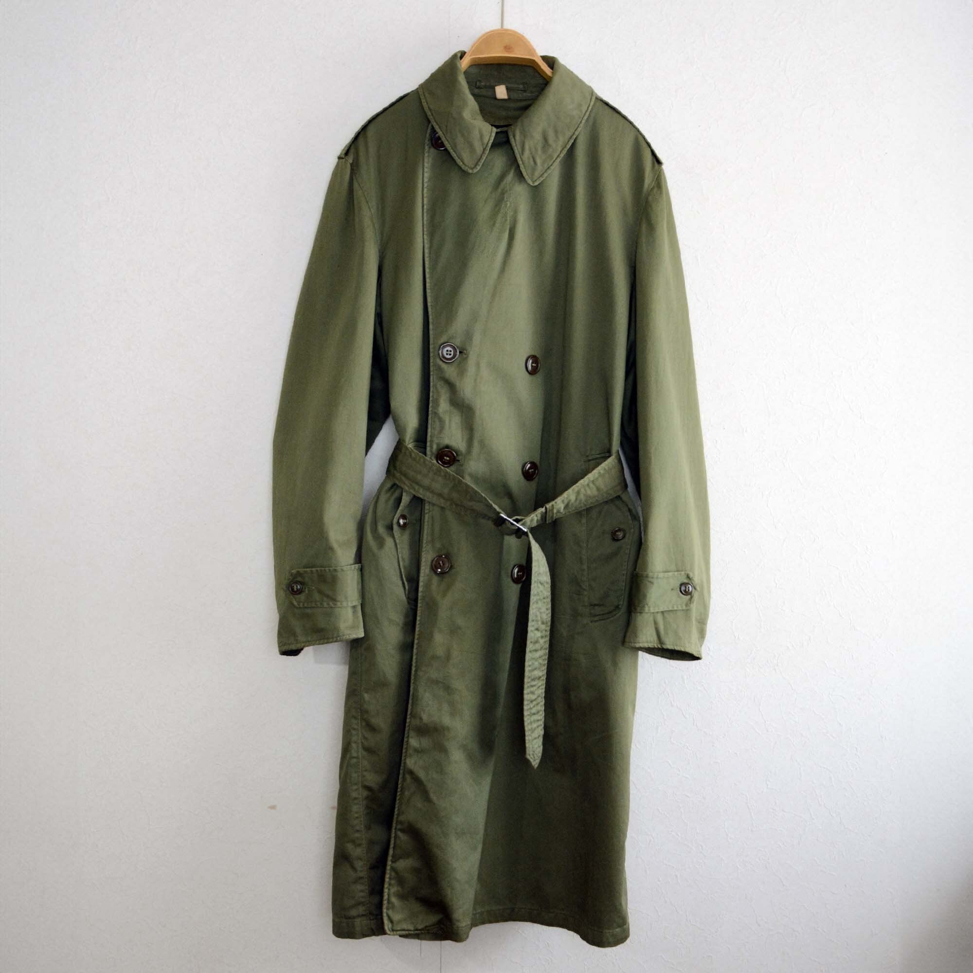 M-1950オーバーコート米軍実物ミリタリー50年代ヴィンテージLONG-MEDIUM | U.S.ARMY Vintage Overcoat  MIL-0-2419B | 難波商店 powered by BASE