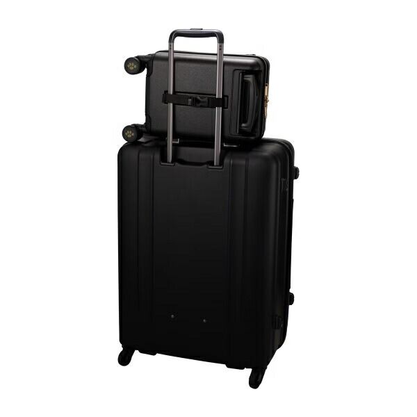 スヌーピー プチキャリー スーツケース 12L ジッパータイプ ブラック