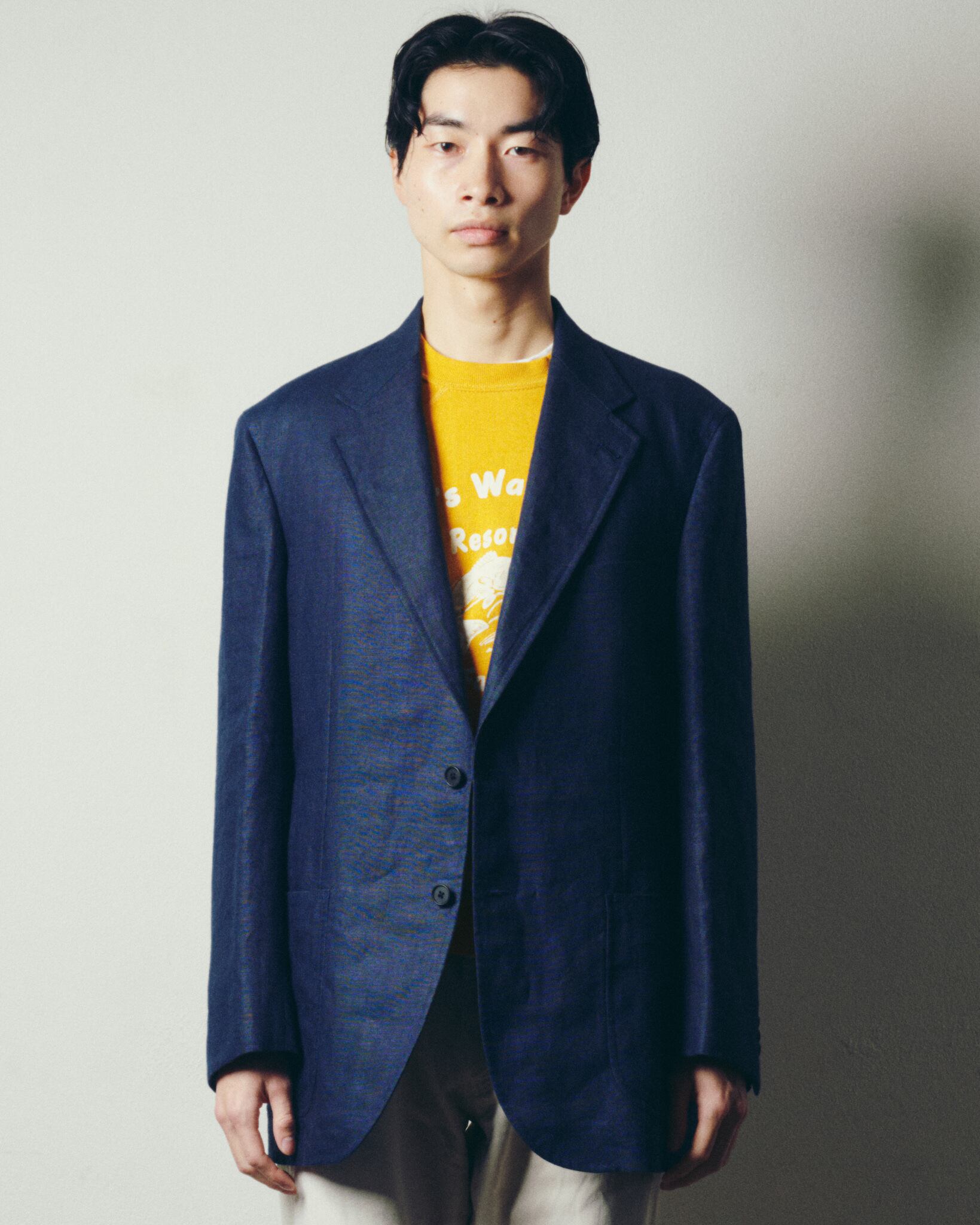 新品】MINTENS SPENCE BRYSON Irish Linen made in ENGLAND single