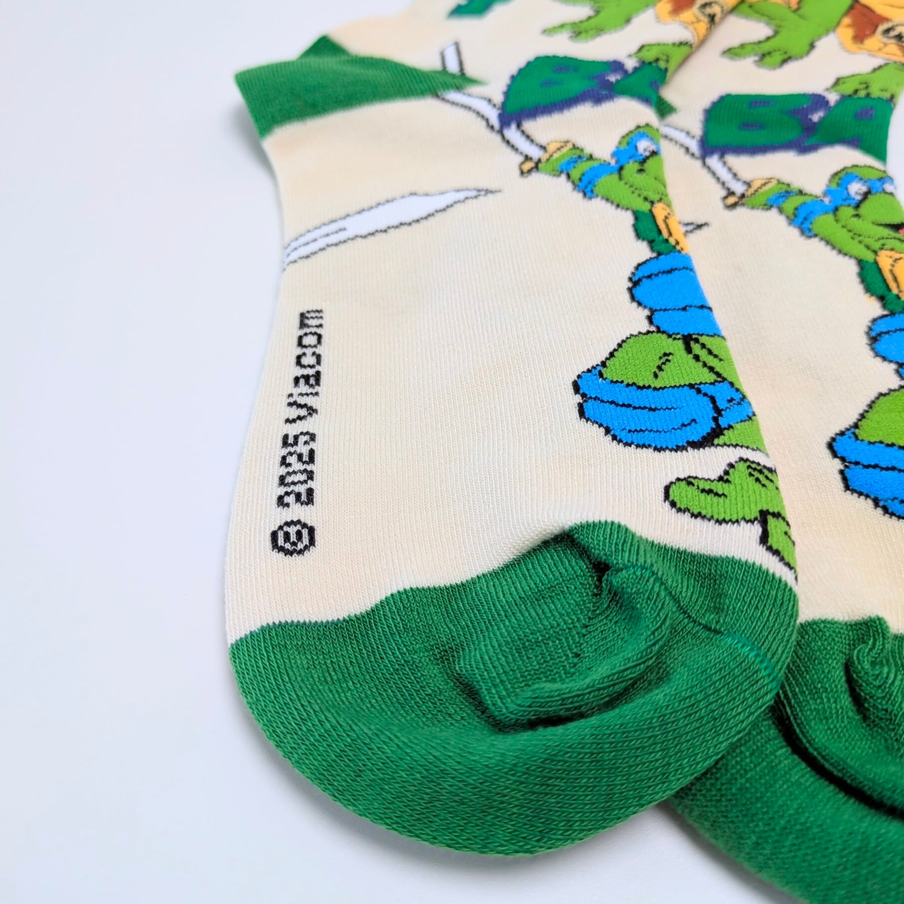 ♧【 crew socks / クルーソックス 】Teenage Mutant Ninja Turtles ( タートルズ )  / 靴下 / ソックス〚アメリカン雑貨 アメトイ〛