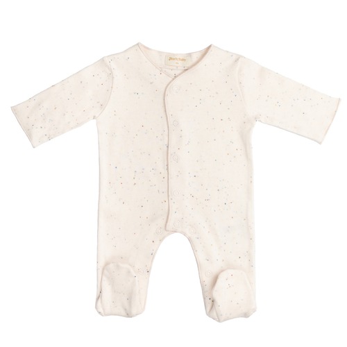 NorthBaby　Ivory Pink Organic Romper