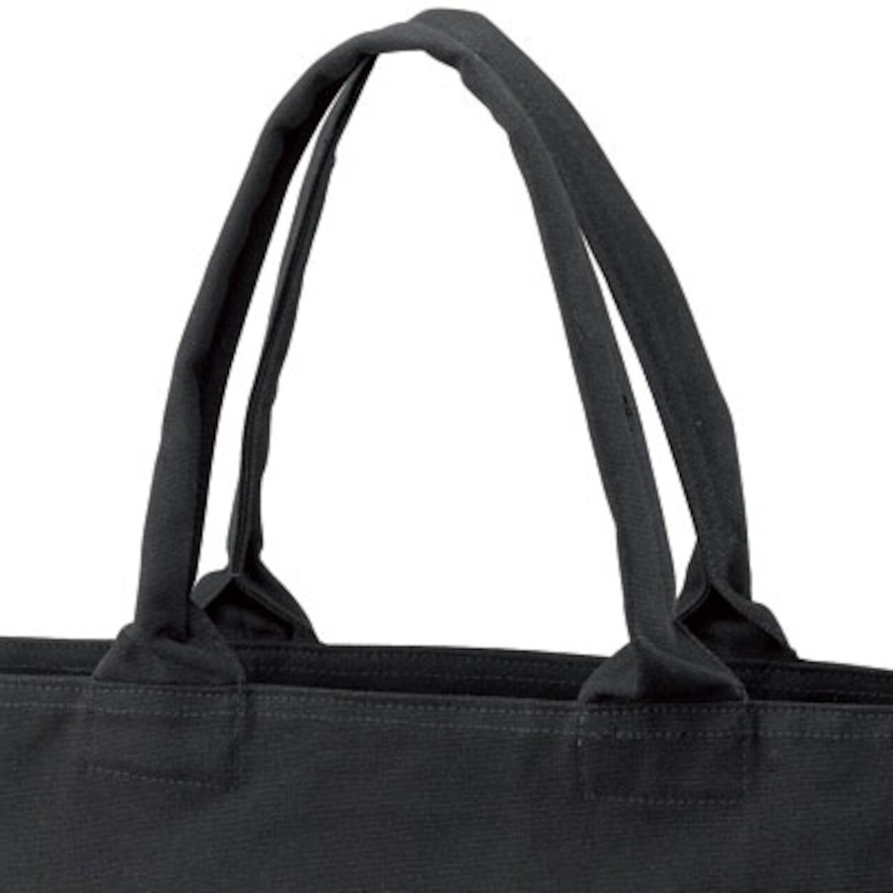 キャンバスジップトートバッグ