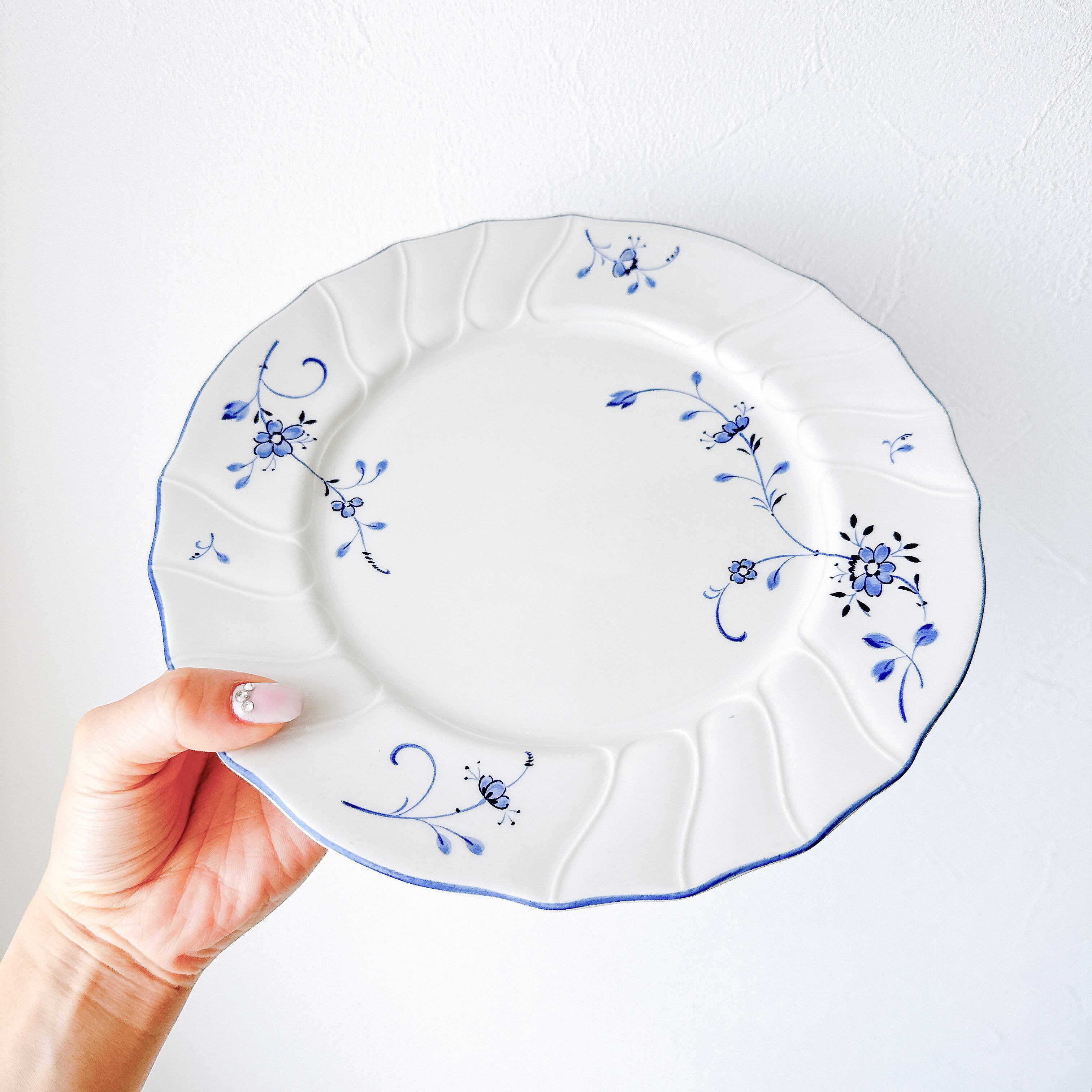 vintage】NIKKO×VILLEROY&BOCH Edel Blume ニッコー×ビレロイボッホ