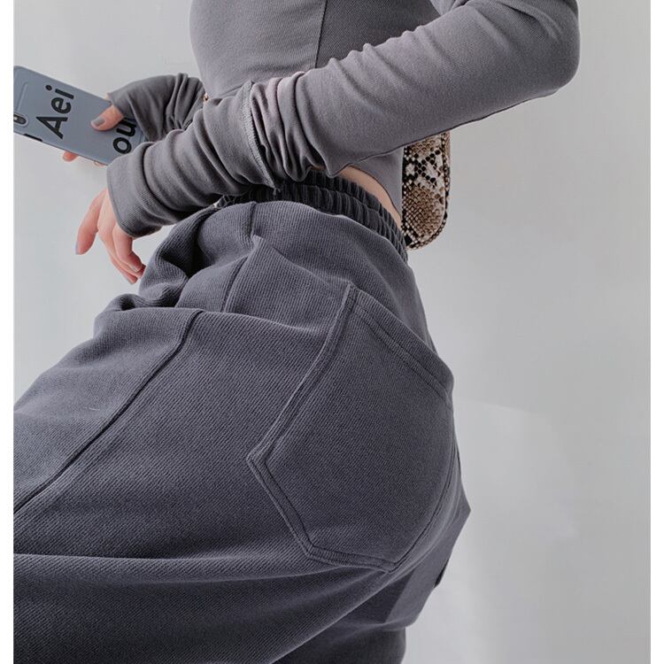 ★WIDE LOOSE SWEATPANTS　☝04003