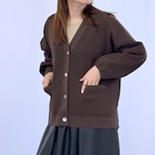 【lelill】ハイテクワッフルカーデ