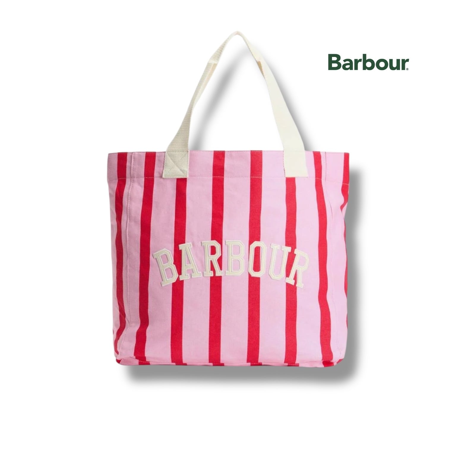 Emily Stripe Tote Bag【Barbour】エミリーストライプトートバック バブアーLBA0512PI551