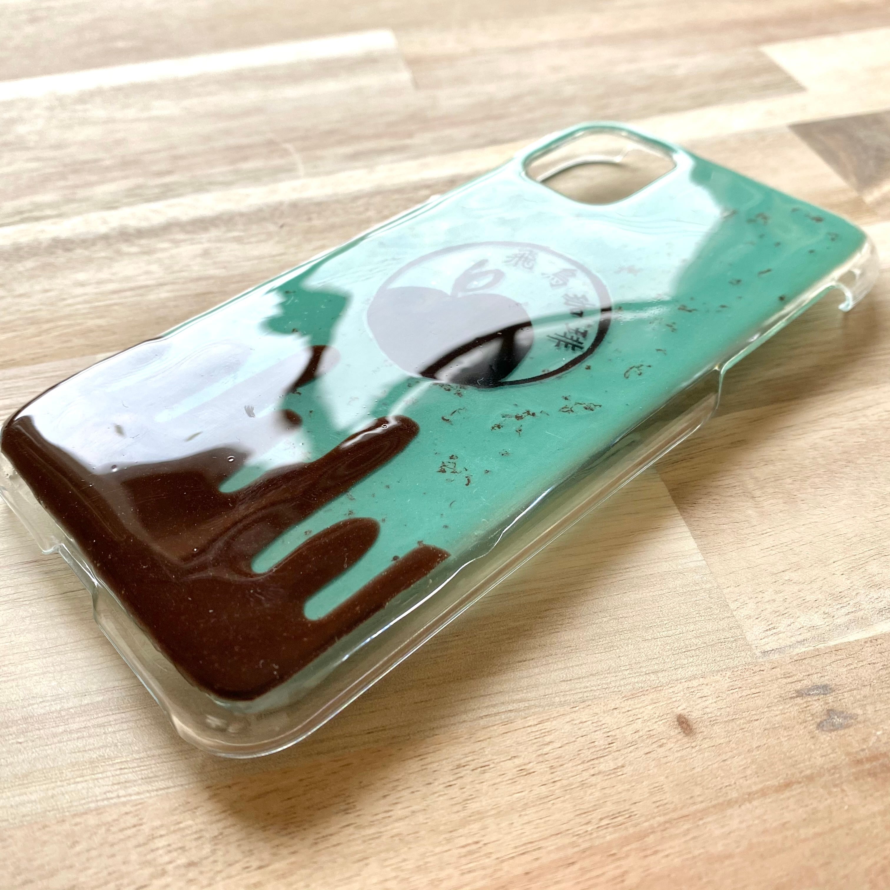 70.【飛鳥珈琲】チョコミントスムージー のスマホケース | astin