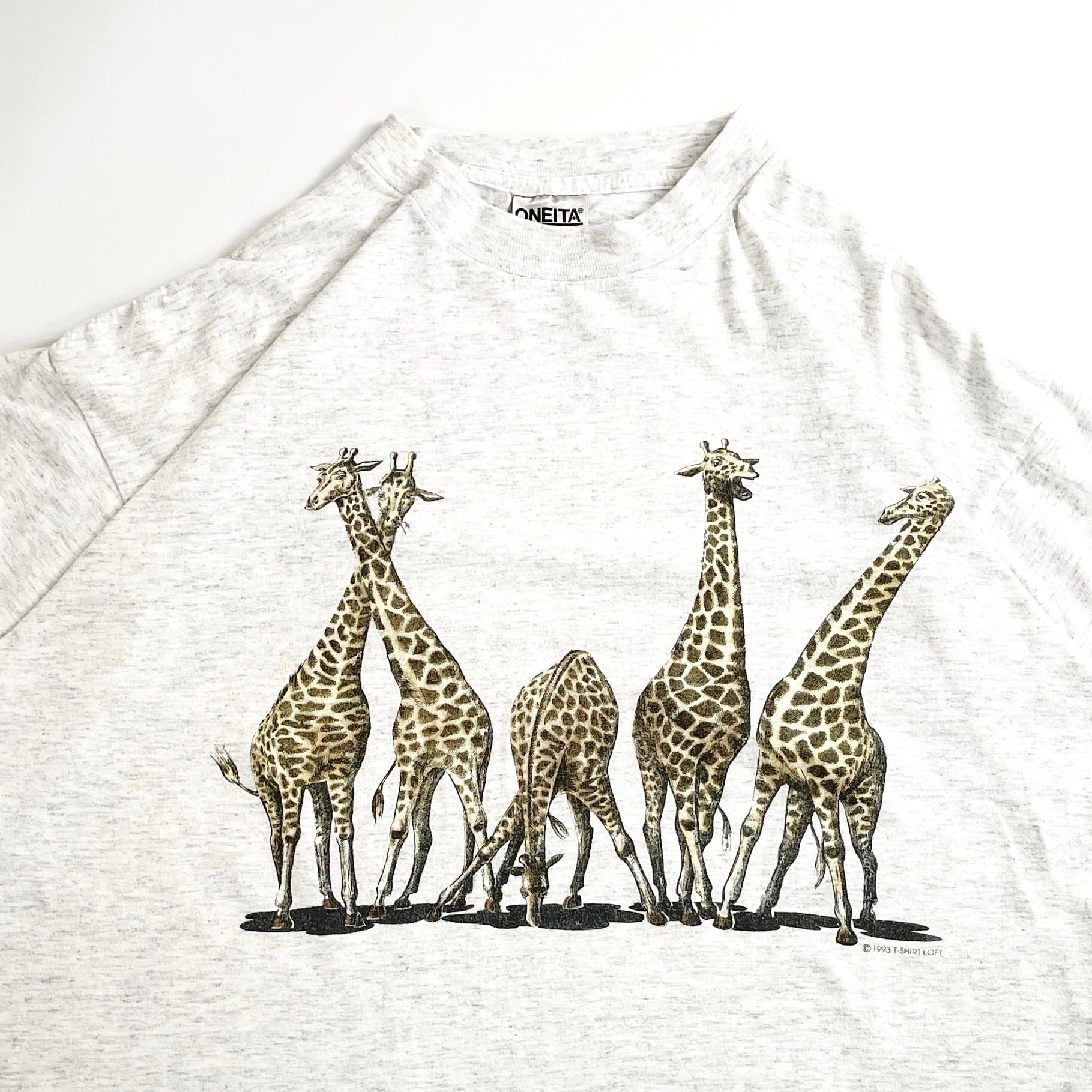 00s Giraffe Animal Graphic Tee