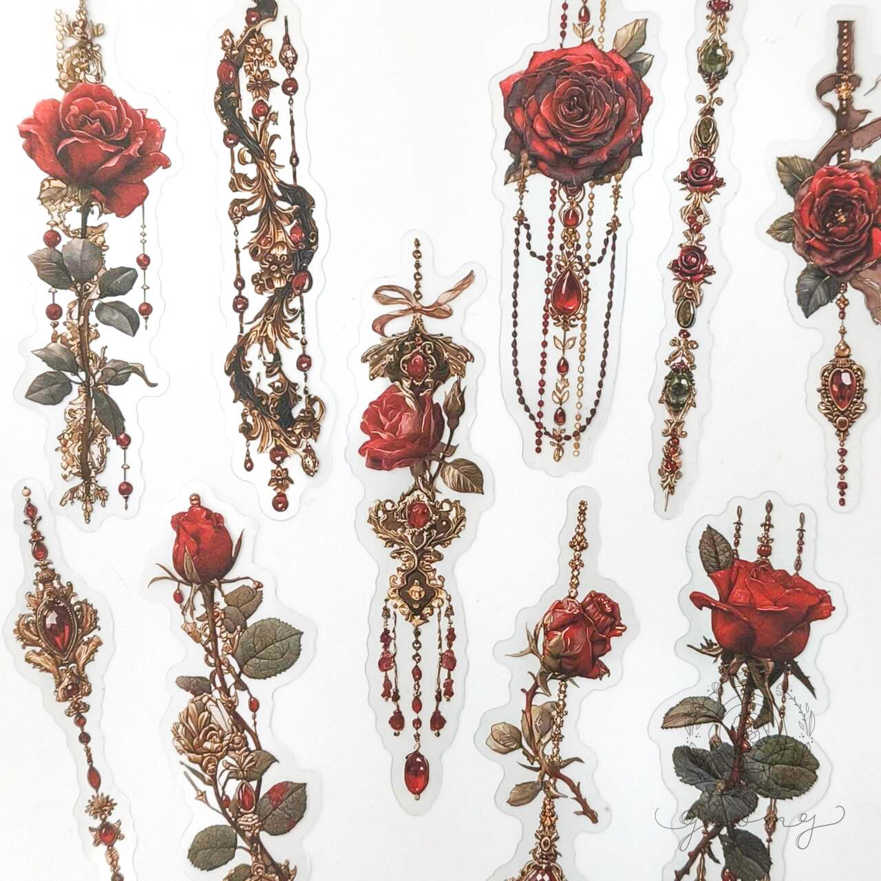 フレークシール Floral Bead 1 <S1379>