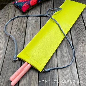 【お試し価格】ビビッドイエローバネぐちスティックケース