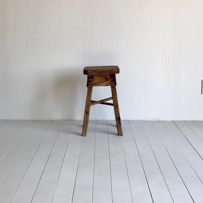 木のスツール /古家具