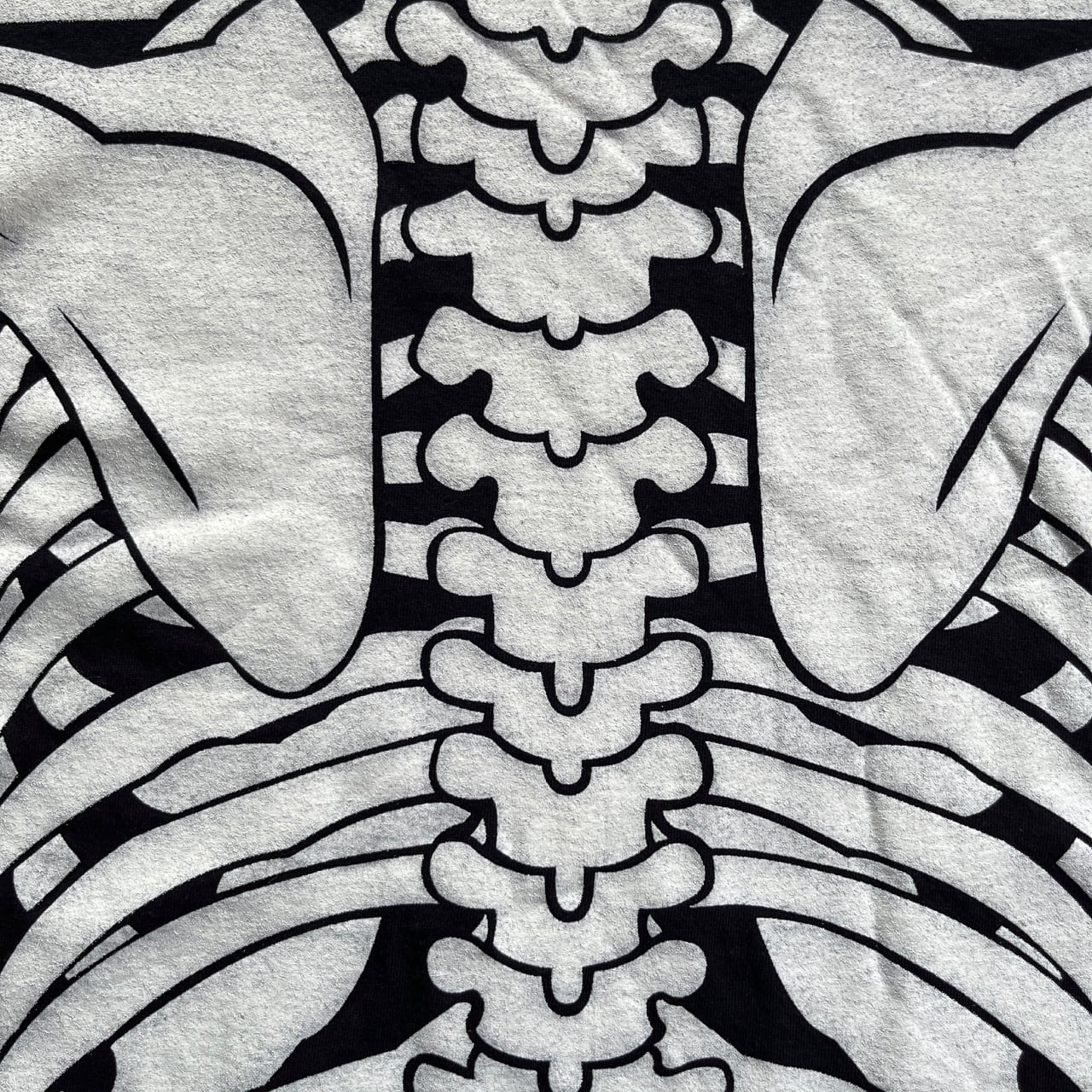 Misfits 1997 Skeleton Grow In The Dark Long Sleeves Band Tee