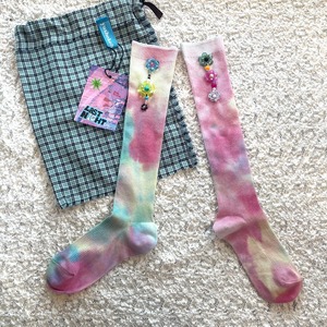 ラスト1☆yushokobayashi/tie dye socks