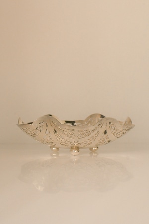 antique Pearl Footed Bon Bon Dish Ⅱ