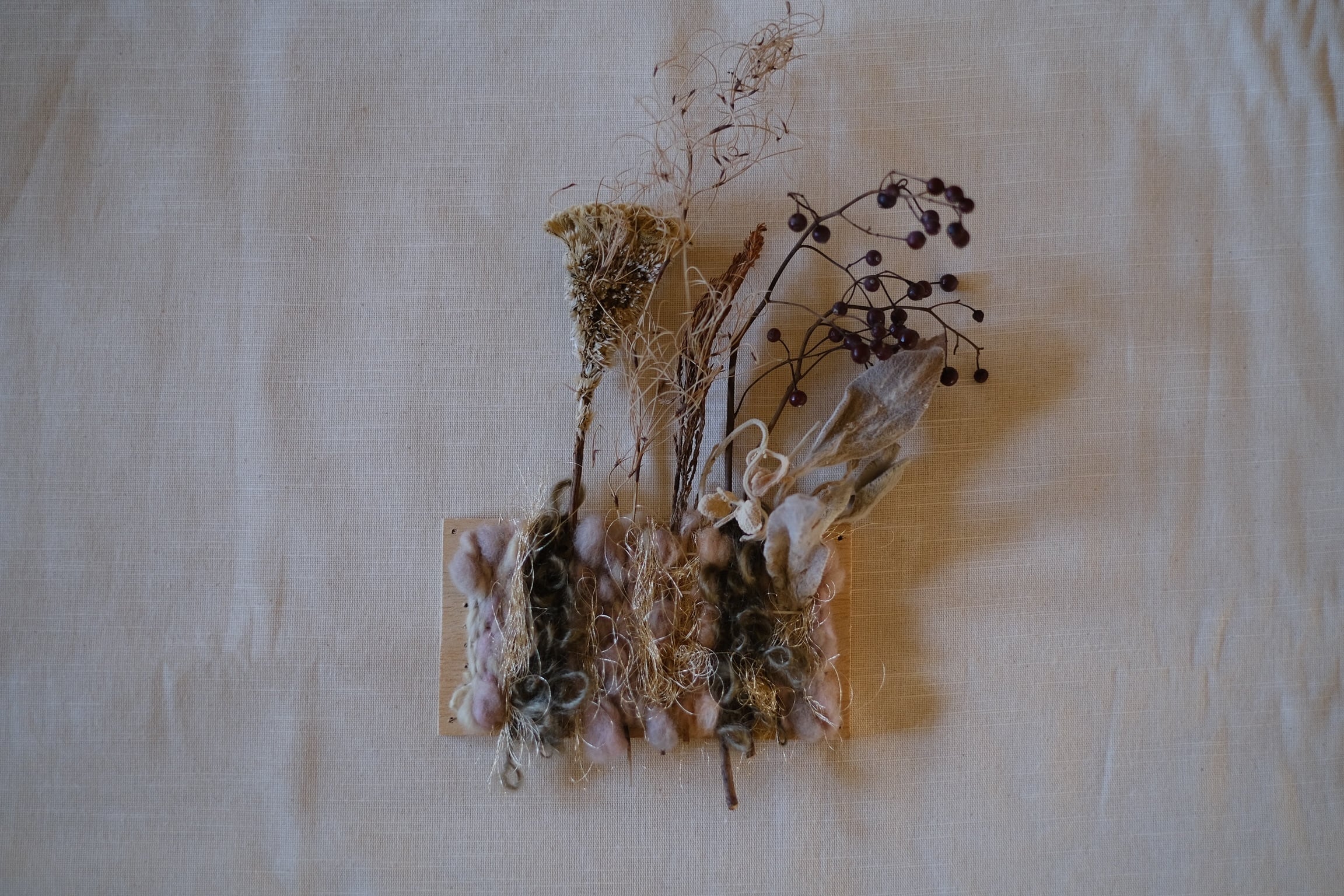 手作りキット「手織りのタペストリー」