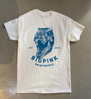 BIGPINK オリジナル　dino T shirt　blue green