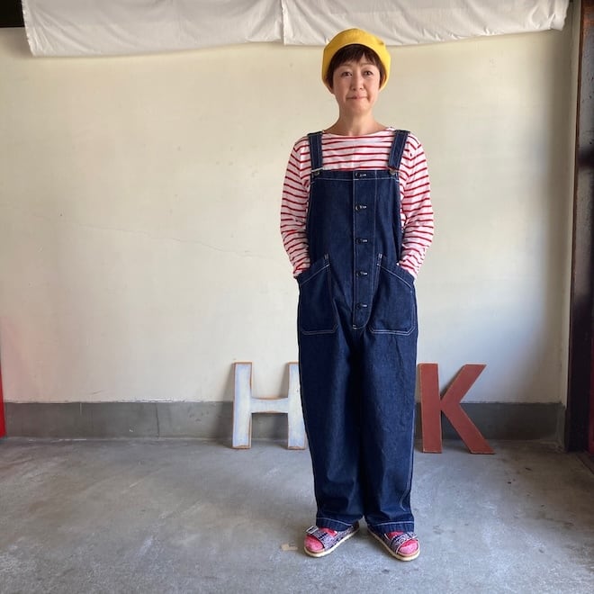 快晴堂 レディース ス オーバーオール BIGオーバーオール Girl's 快晴堂 レディース ス オーバーオール BIGオーバーオール Girl's