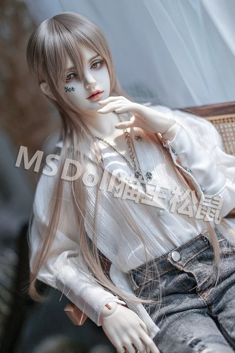 セットウィッグ 前髪あり BJD 1/3 1/4 1/6 かつら 耐熱 ヘッド パーツ