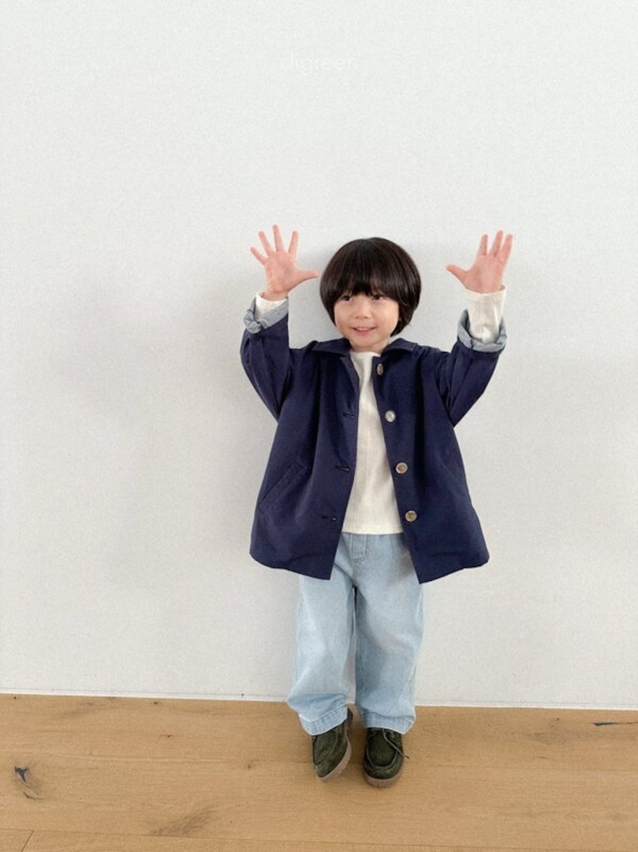 digreen 26/SS ハーフトレンチジャケット