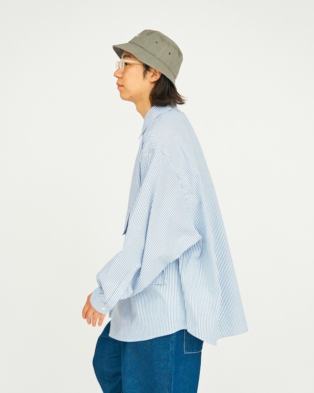 【FreshService(フレッシュサービス)】DRY OXFORD FLAP POCKET L/S SHIRT（FSW-23-SH_001）