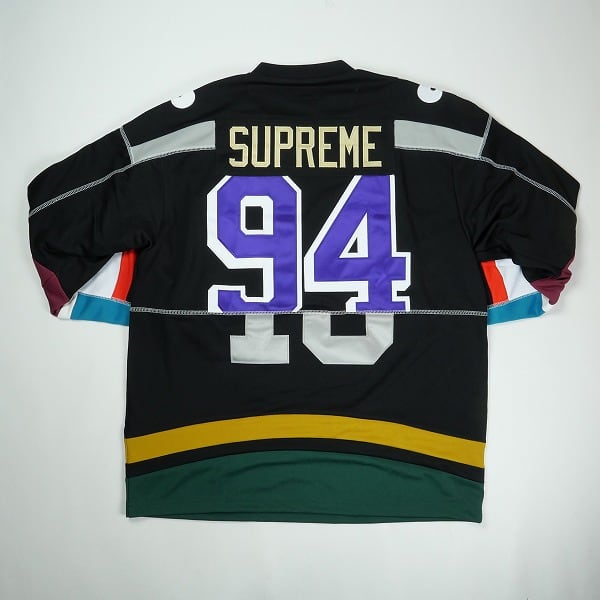 Size【S】 SUPREME シュプリーム 26SS Paneled Hockey Jersey Black