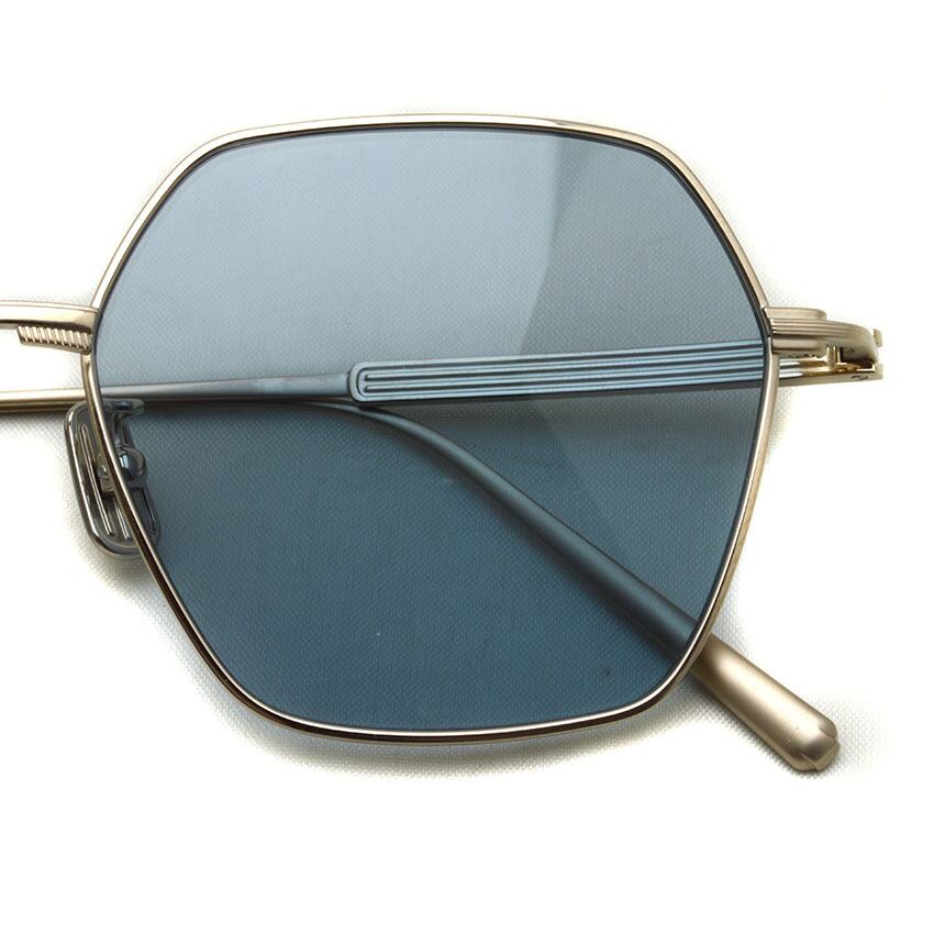 Lunetta BADA / 67/02 / 1020 WHITE GOLD - BLUE GREY ホワイト 