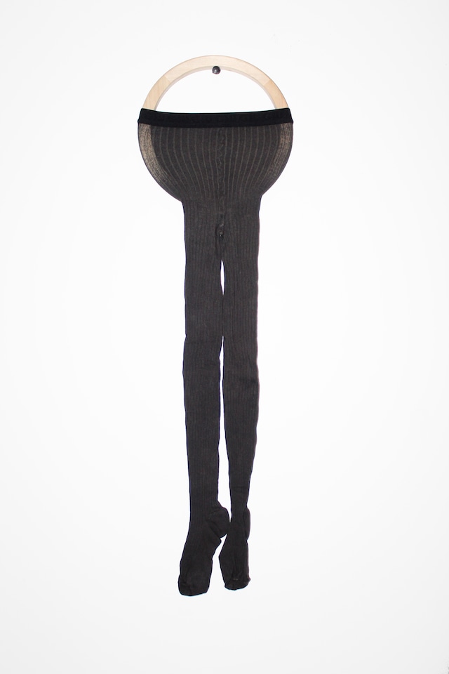 SOMEYA X GIU GIU NONNA TIGHTS "CHARCOAL"