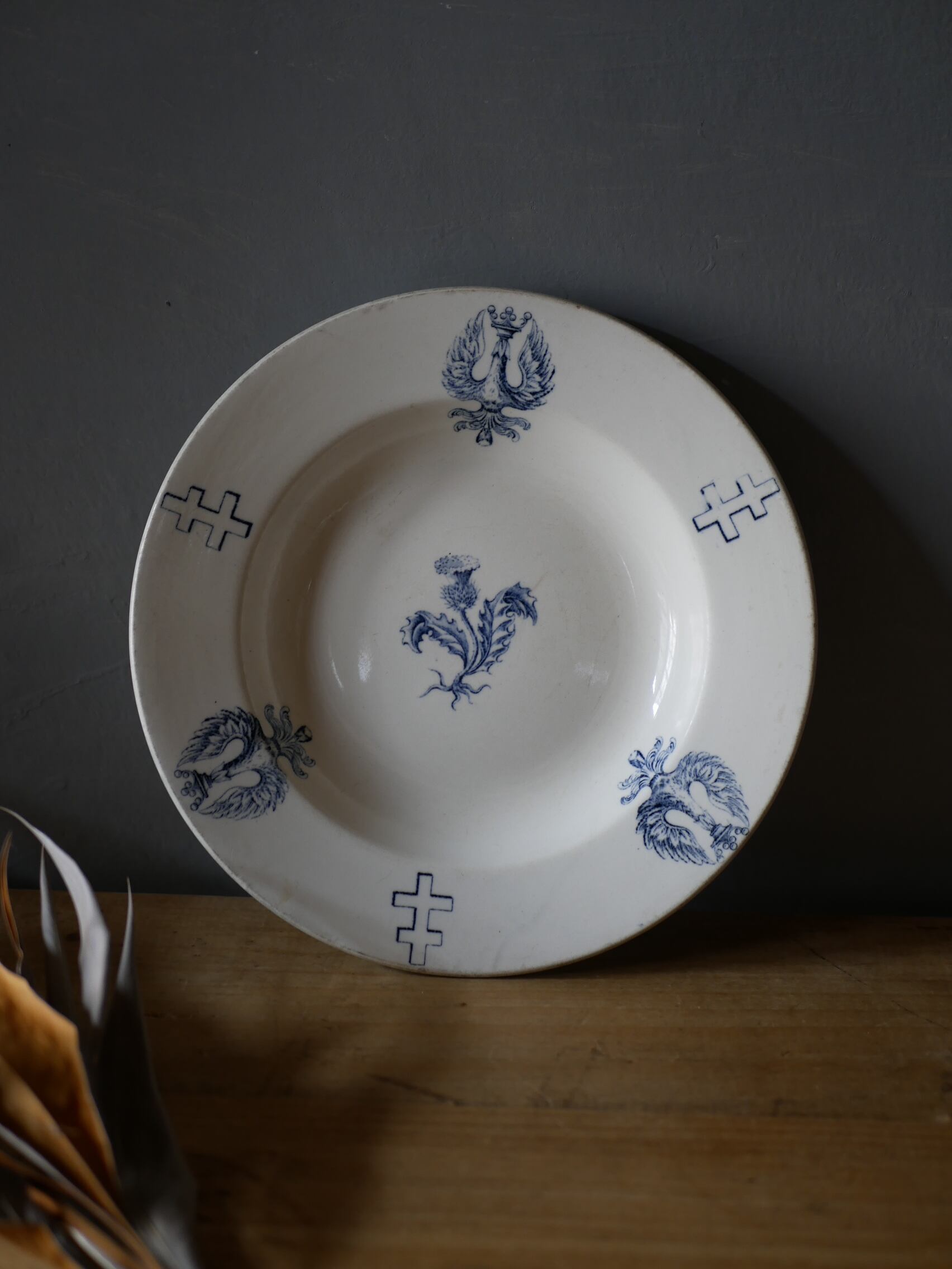 リュネヴィル ロワール地方 アンティークプレート フランスアンティーク