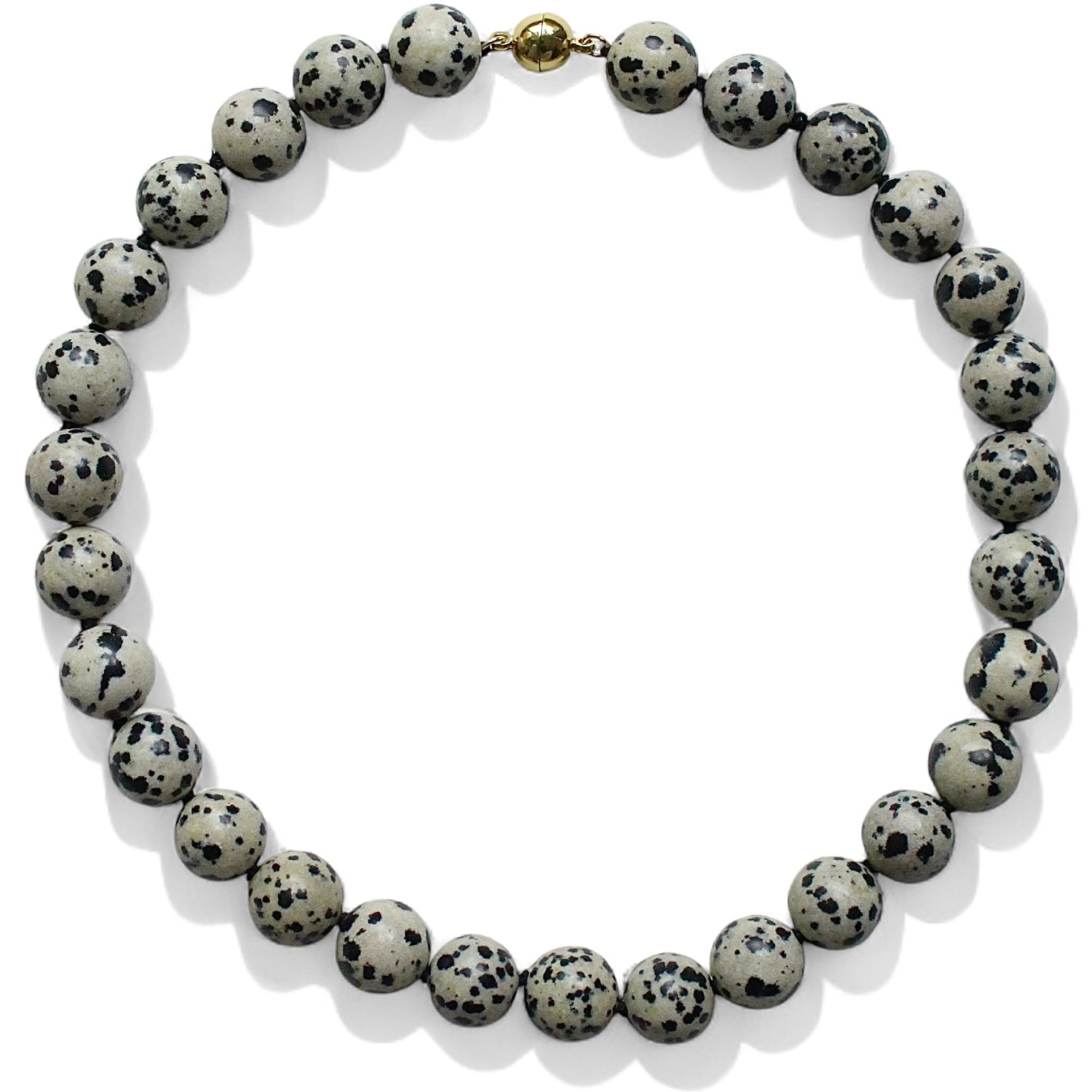 halo River Stone Necklace 未使用品シルバー天然石