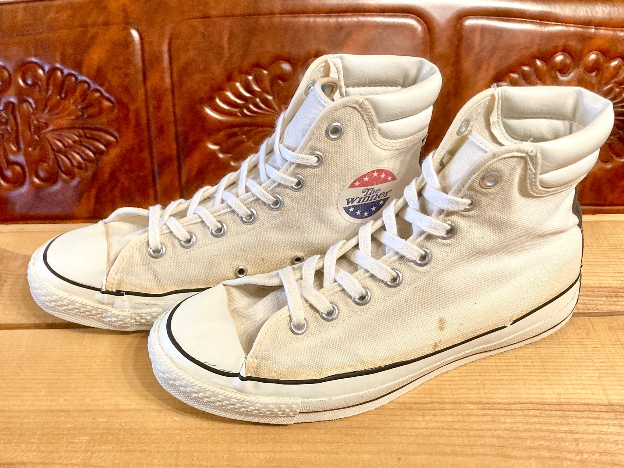 converse(コンバース)The Winner(ウィナー)Hi 白 9M 27.5~28cm 70s USA 255