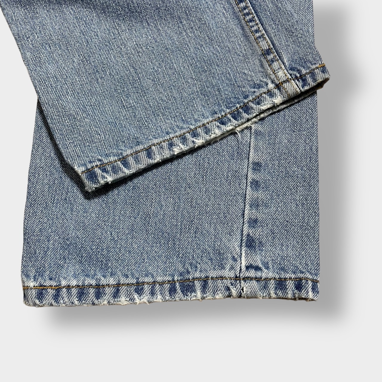 LEVI'S 505 メキシコ製 デニム ジーンズ ジーパン W38 L34 ビッグサイズ レギュラー テーパード 色落ち リーバイス US古着