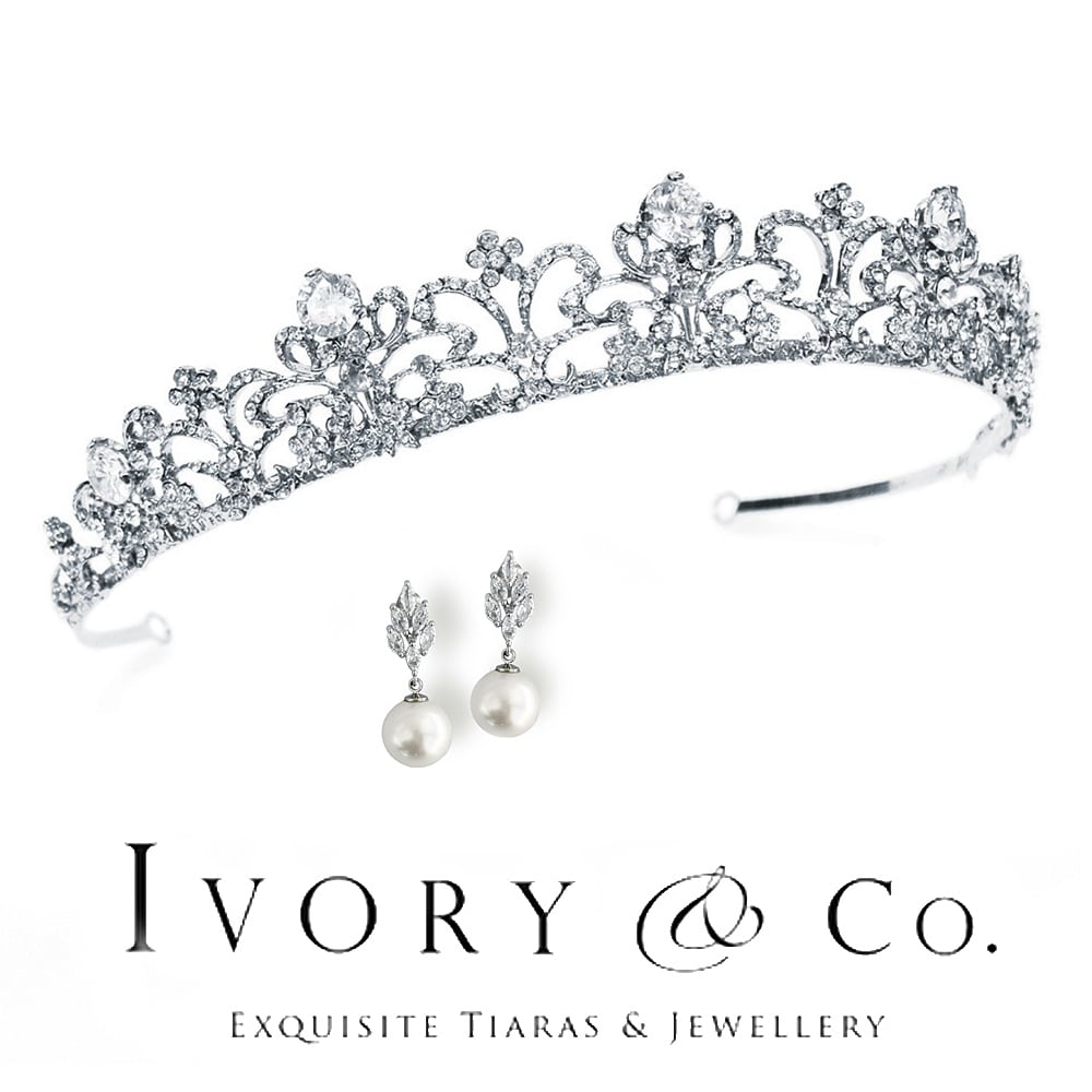 Ivory＆Co【Elizabeth】エリザベス/イヤリング付き | tamara 