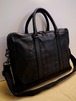 レア★GIVENCHY ジバンシィ A4対応ノートPC可 ロゴ型押レザー ブリーフケース 2way ハンド バッグ 黒★ ビジネスでも大活躍のPC対応モデル