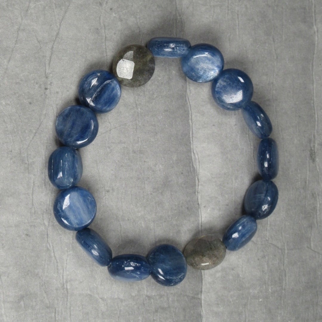 カイヤナイト・ラブラドライト ブレスレット | BELEZA RARA