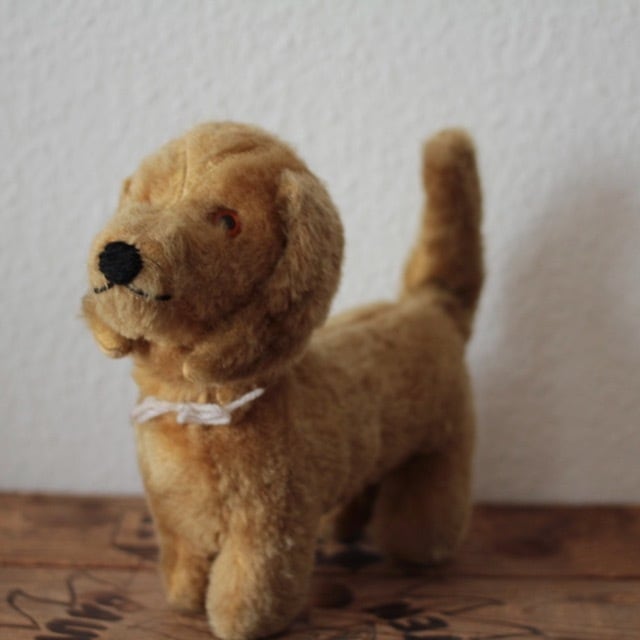 美品✨ ビンテージ ダック ぬいぐるみ 昭和レトロ ヴィンテージ 犬 ダックスフンド ぬいぐるみ - メルカリ