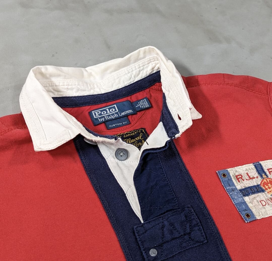 ralph lauren unionjack pattern rugby shirt 小岩店 | What'z up