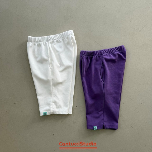 【取寄】cantucci studio｜capri pants｜カプリパンツ｜S-JS｜kids&jr｜26 summer