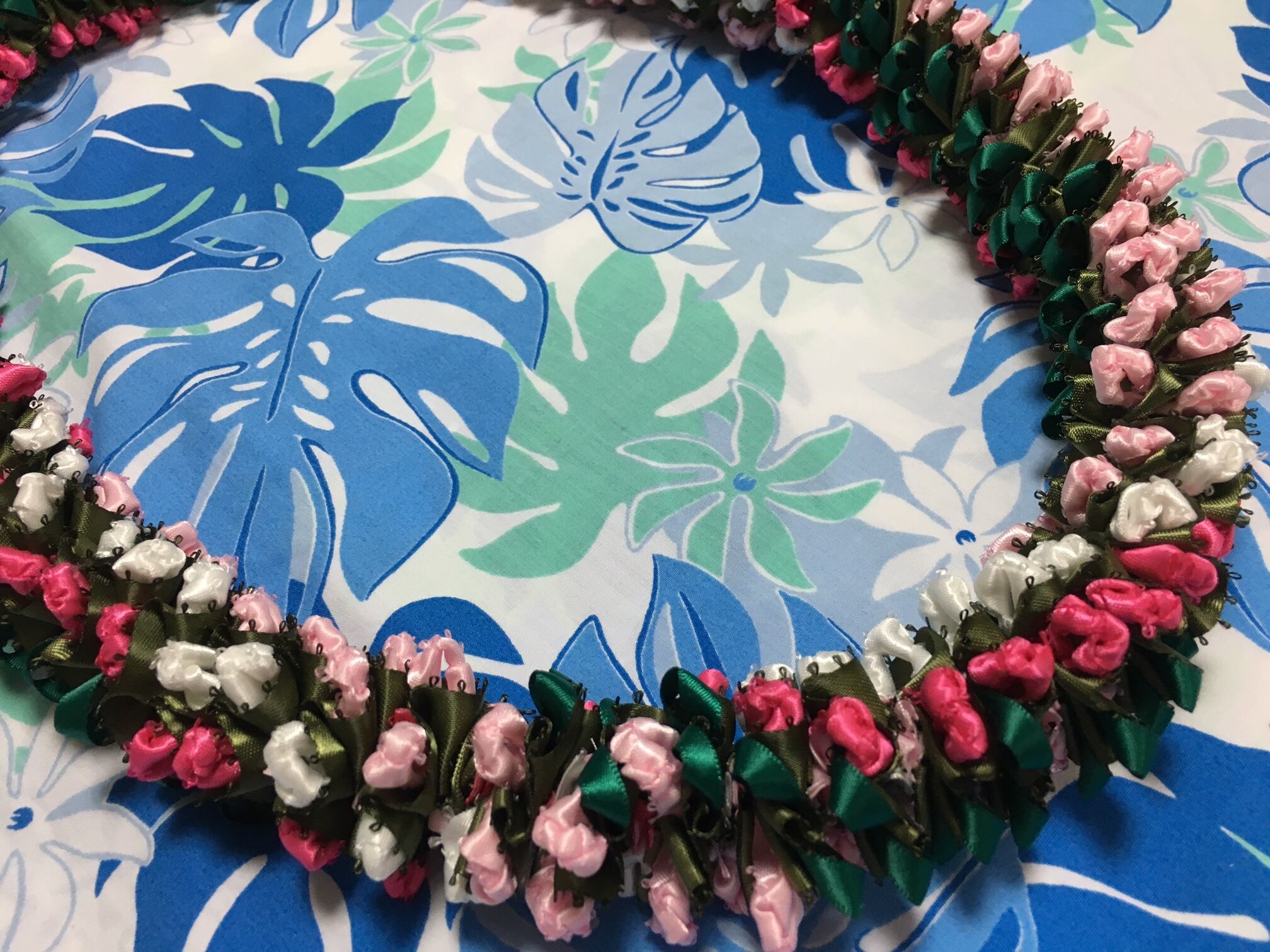 ハワイアンリボンレイ【（レシピなし）ロケラニリボン】 キット