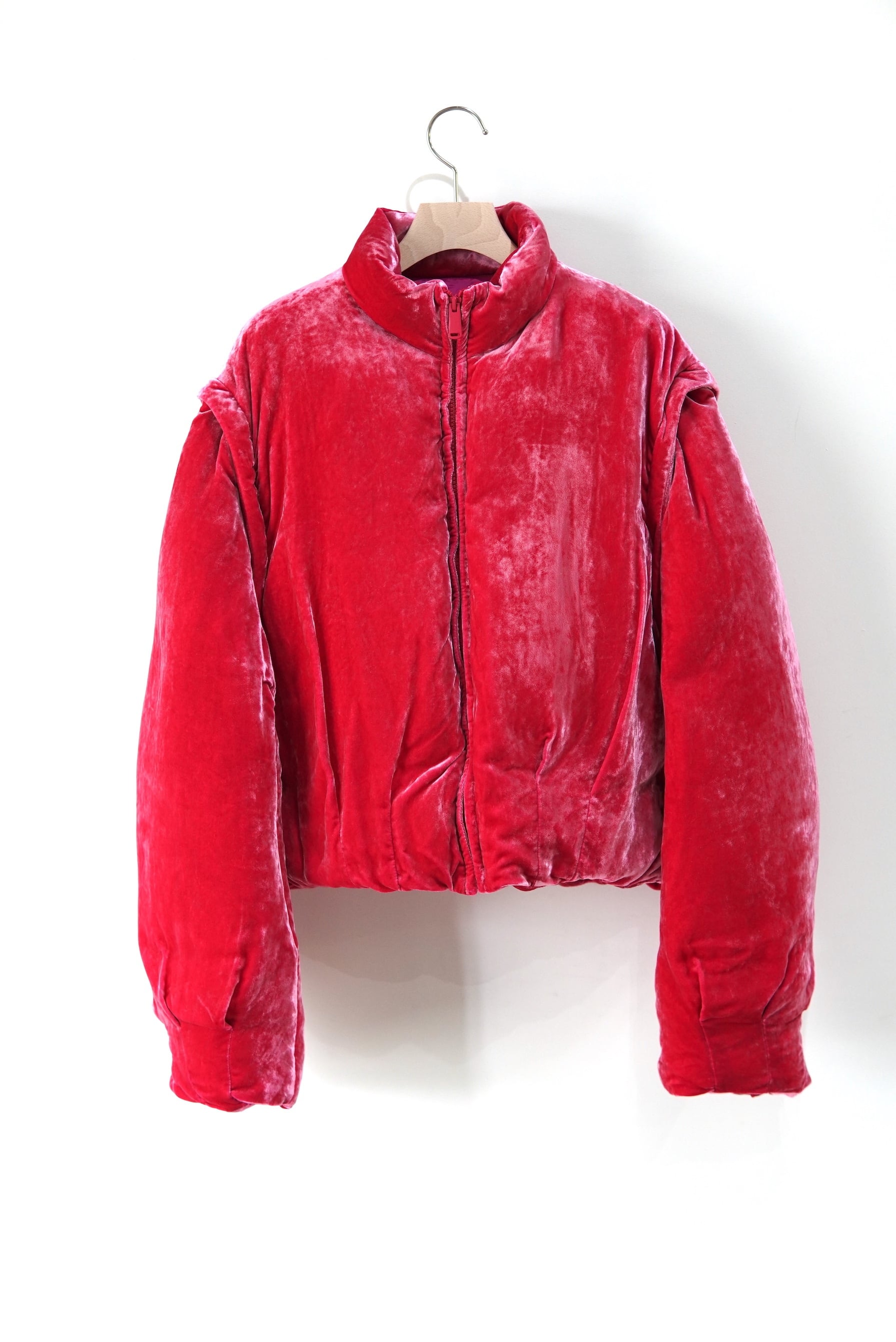 MASU / VELVET PUFFER JACKET / MFFW-BL0623 | POETRY