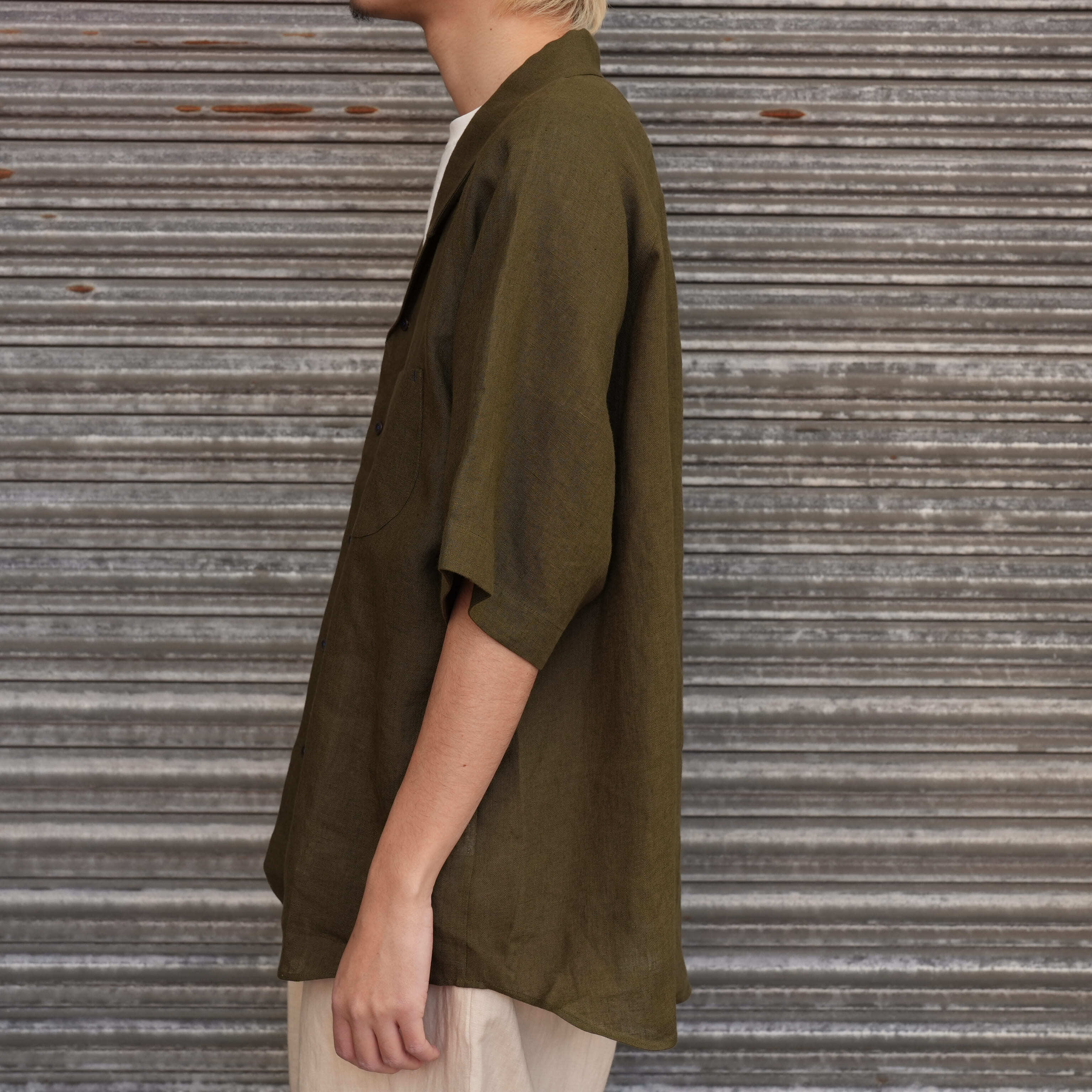 Y*N様 Gorsch 26SS French Linen Open Colla Gorsch the merry coachman(ゴーシュザメリーコーチマン) 26SS 