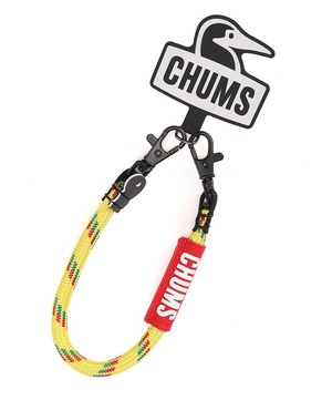 CHUMS チャムス スマホストラップ スポテッドガーデンイール Spotted Garden Eel Rope Strap CH62-2237 ハンドストラップ 携帯ストラップ キーリング アウトドア 春夏