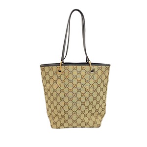 GUCCI グッチ GGキャンバス トートバッグ ベージュ 8459-202209