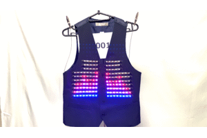 [VE001] 音に反応するLEDベスト
