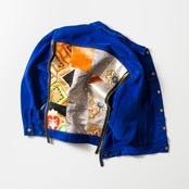 着物デニムジャケット KIMONO DENIM JACKET BLUE