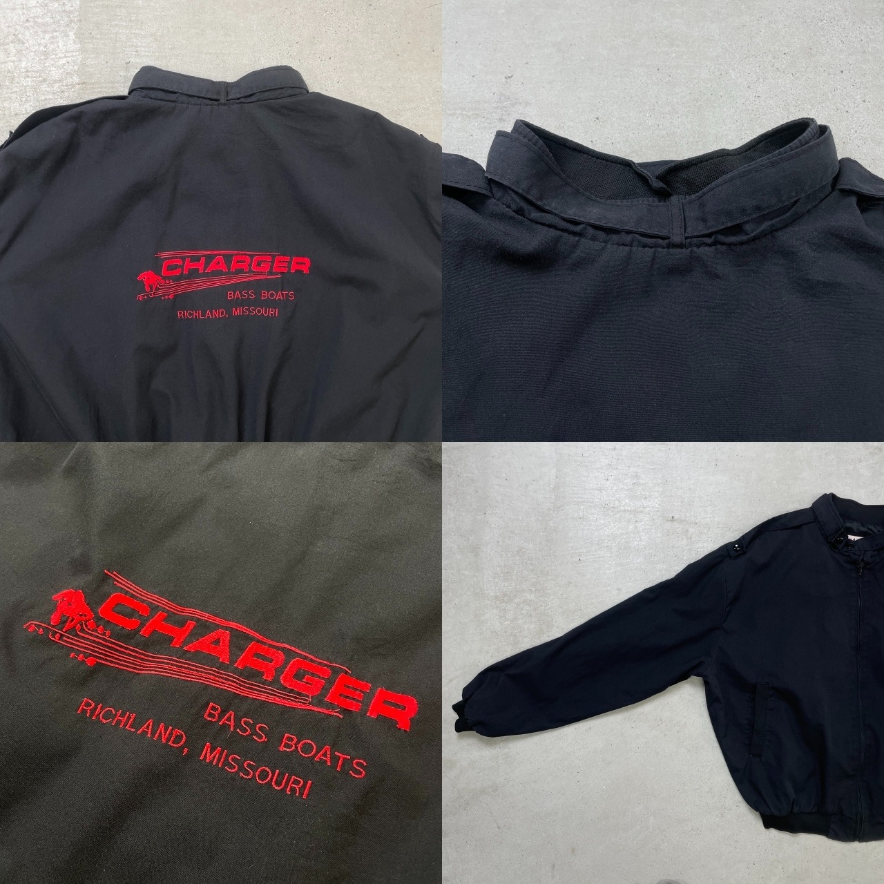 90年代 USA製 WESTARK ワークジャケット スウィングトップ 企業ロゴ 