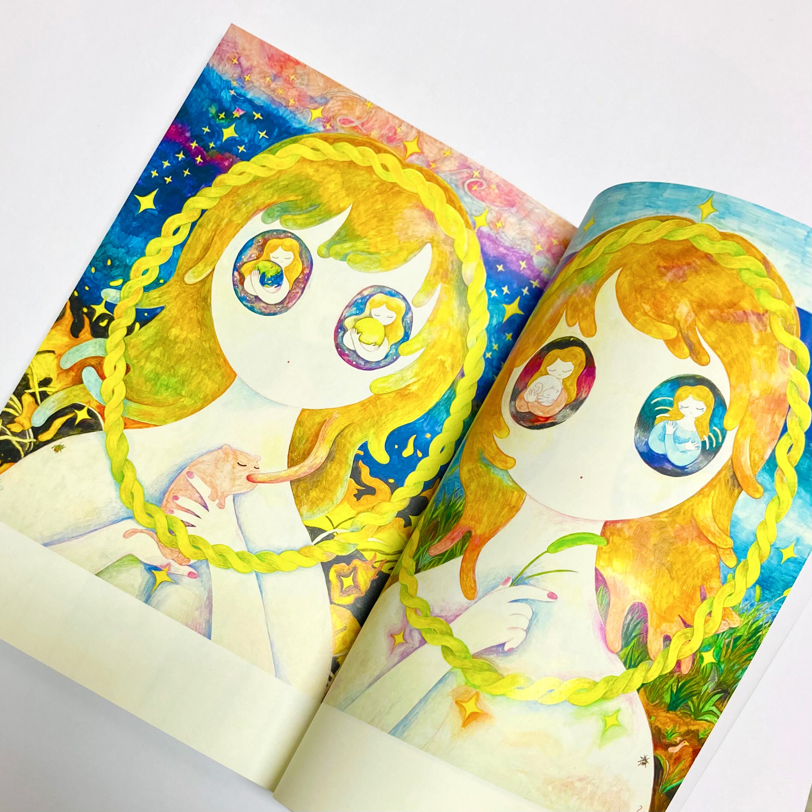 町田ひろみ / ZINE「WIND IN HER EYES」 | 新宿眼科画廊ショップページ