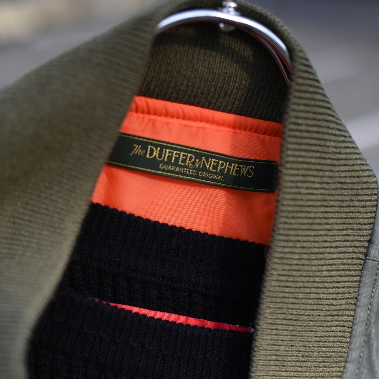 The DUFFER N NEPHEWS / CUT OFF FLIGHT VEST
