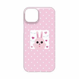 うさぎのラブレター2(iPhone 15 Plus ハードカバーケース)　